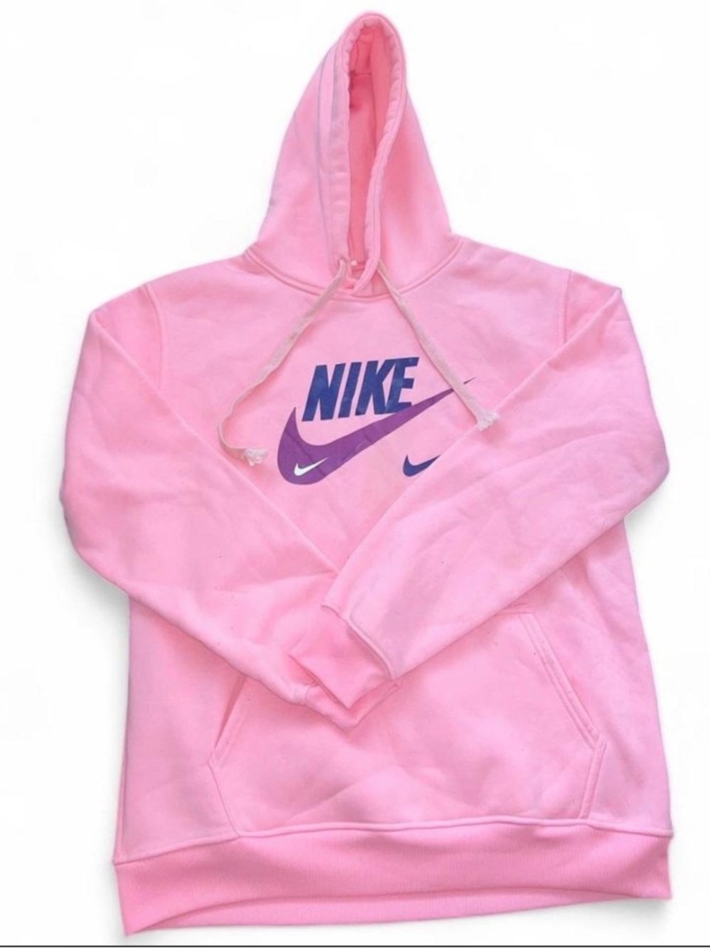 Nike Pink and Purple Hoodie